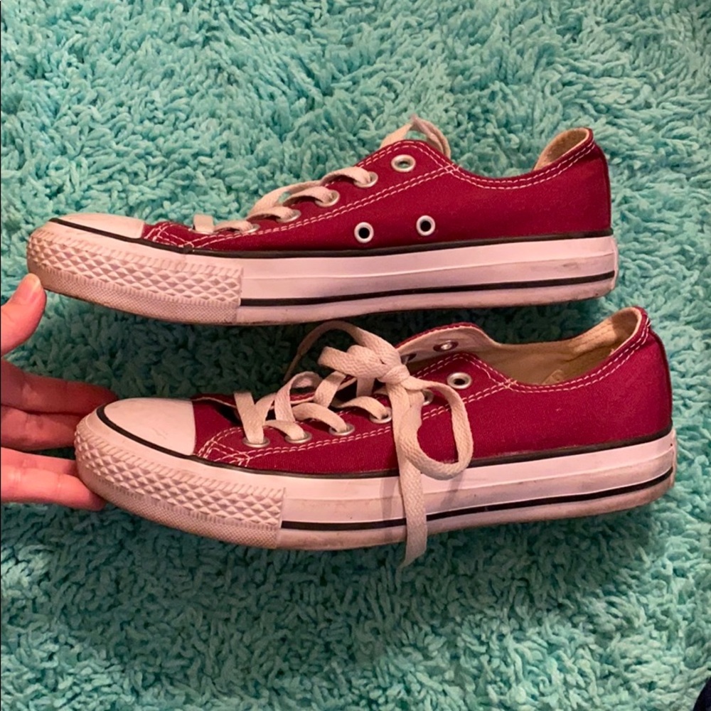 Maroon Converse - Picture 2 of 2